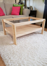 Load image into Gallery viewer, Aquarium Shadowbox Coffee Table | Dock of the Bay Design