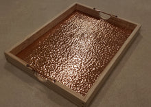 Load image into Gallery viewer, Hammered Copper Tray | Dock of the Bay Design