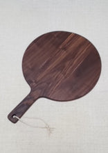 Load image into Gallery viewer, The Tugboat Round Charcuterie Board With Handle | Dock of the Bay Design