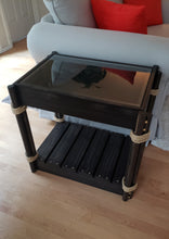 Load image into Gallery viewer, Shadowbox Glass Dockside End Table | Dock of the Bay Design