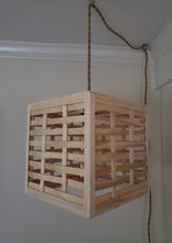 Load image into Gallery viewer, The Woven Beach Basket Hanging Pendant | Dock of the Bay Design