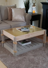 Load image into Gallery viewer, Brass Dockside Coffee Table | Dock of the Bay Design
