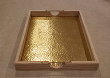 Load image into Gallery viewer, Brass Dock Serving Tray | Dock of the Bay Design
