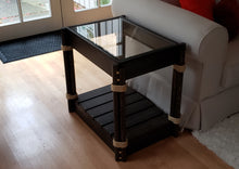 Load image into Gallery viewer, Glass Dockside End Table | Dock of the Bay Design

