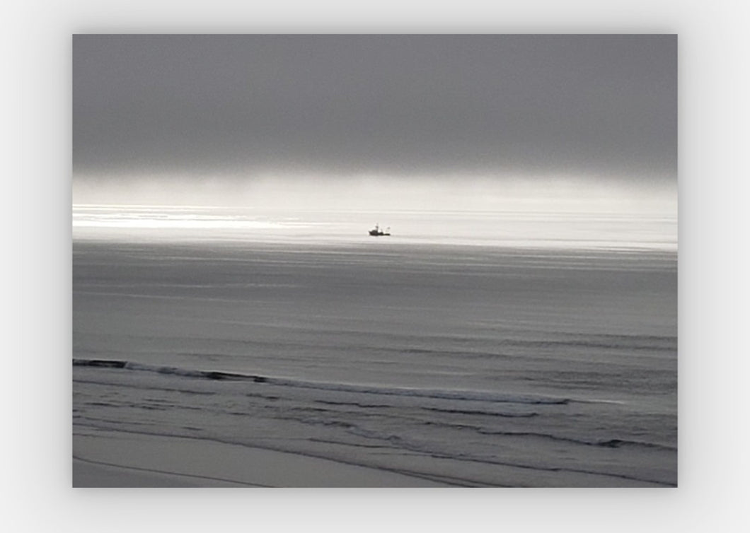 Stormy Day In Newport Canvas Print | Dock of the Bay Design